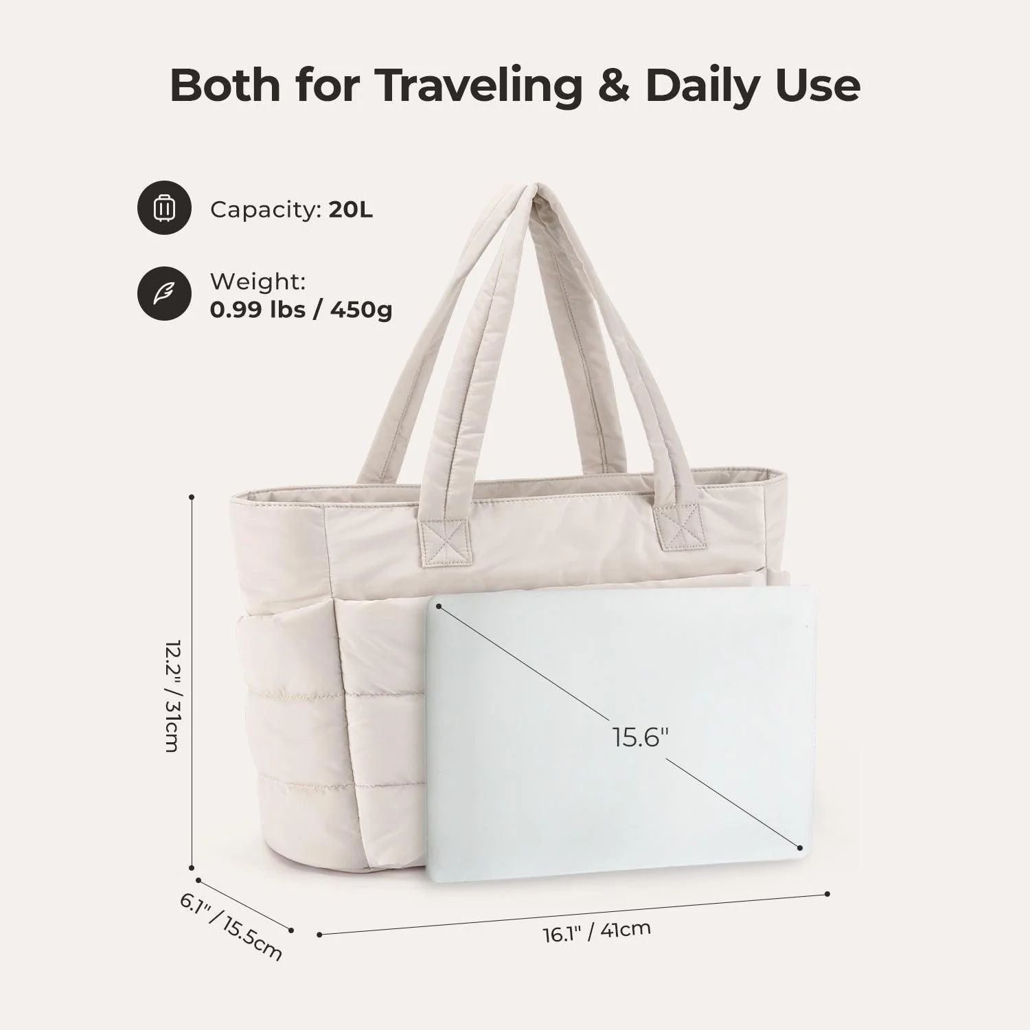 YAYA | Puffy Tote Bag