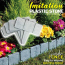 Faux-Stone Garden Fence – Weatherproof