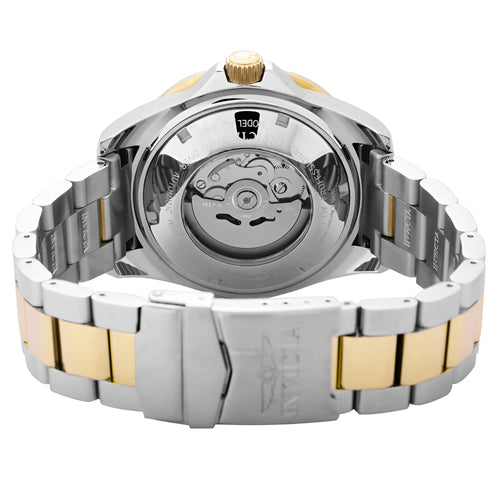 Invicta 3049 Men's Pro Two Tone Golden Plated Blue Dial Watch