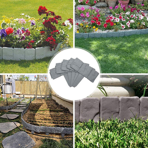 Faux-Stone Garden Fence – Weatherproof