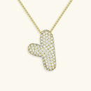 Bubble Initial Necklace
