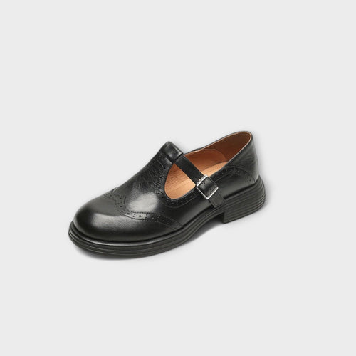 Elegant Leather Mary Janes