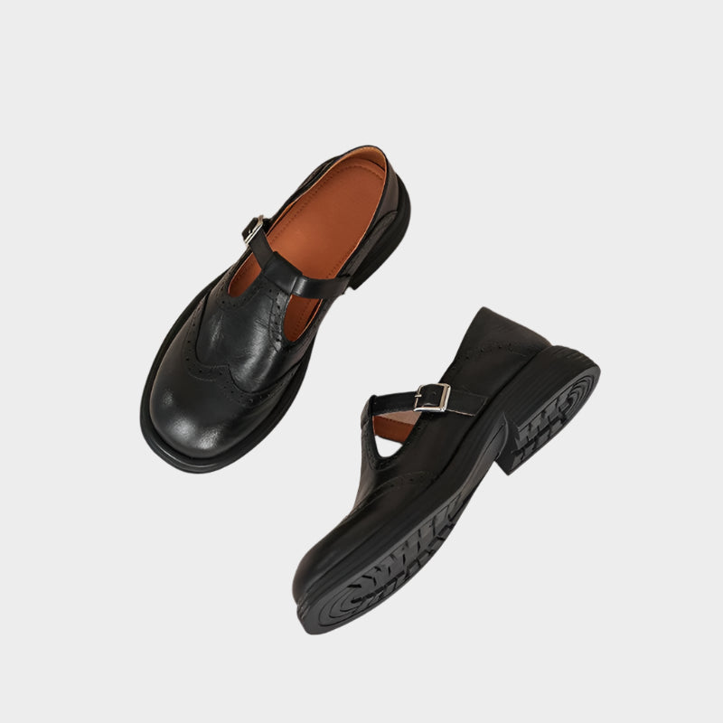 Classic Mary Jane Moccasins