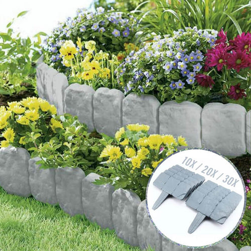 Faux-Stone Garden Fence – Weatherproof