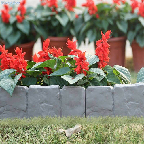 Faux-Stone Garden Fence – Weatherproof