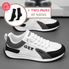White + 2 Pairs of Socks / 39